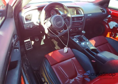 2015 Audi S5 Prestige z USA, uszkodzony, nr VIN WAU3GAFRXFA051137